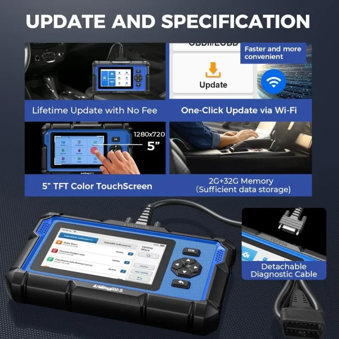 topdon artidiag 600 s for system diagnosis
