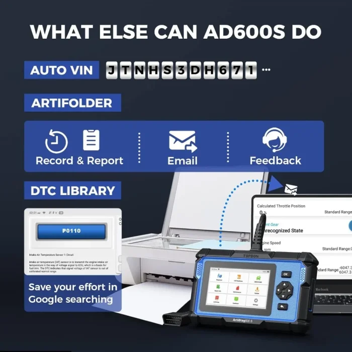 topdon artidiag 600 obd2 scanner