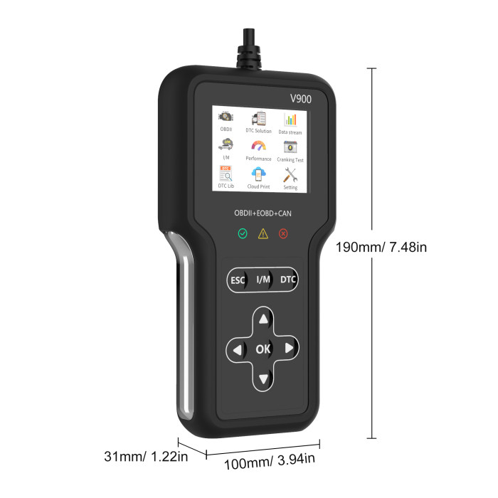ALicar V900 OBD2 Scanner: Professional Car Diagnostic Code Reader for Comprehensive Vehicle Analysis