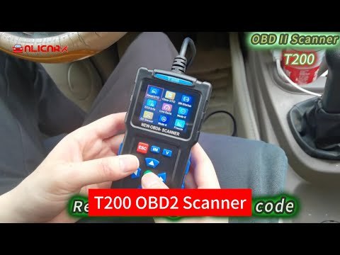 Topdiag T200 Full System Diagnostic Scanner with Live Data I/M Readiness O2 Sensor Testing DTC Lookup