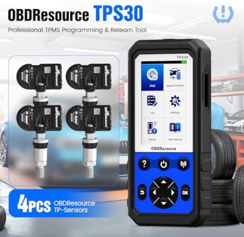 ALi30 TPMS Programming Tool With 4pcs TP-Sensors Activate  Diagnostic Car Tires