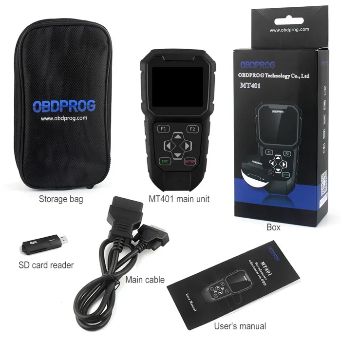 OBDPROG MT401 Odometer Adjustment Mileage Correction Tool