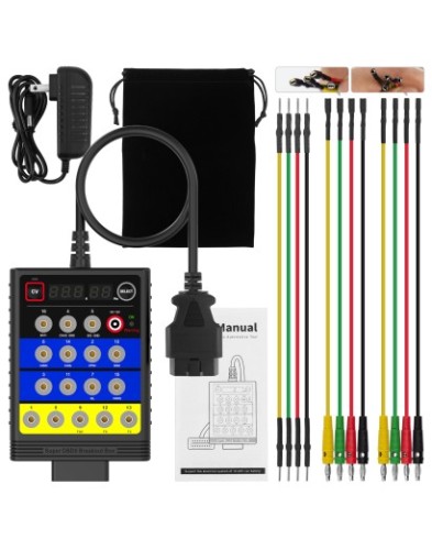 BX100 Breakout Box OBD2 Protocol Detector Car CAN Test Compatible for VW Golf Audi A4 Ford