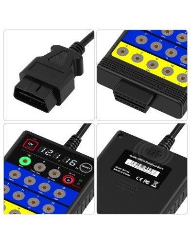 BX100 Breakout Box OBD2 Protocol Detector Car CAN Test Compatible for VW Golf Audi A4 Ford