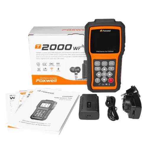 FOXWELL T2000 PRO Auto Tire Pressure TPMS Relearn Activate Sensors Programming Tool