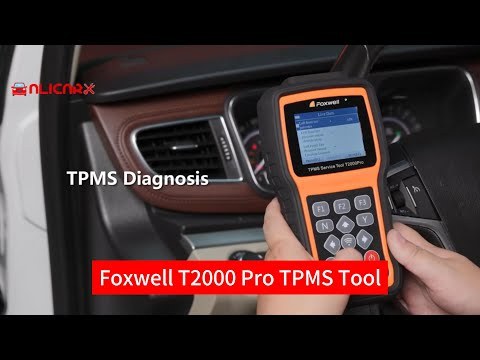 FOXWELL T2000 PRO Auto Tire Pressure TPMS Relearn Activate Sensors Programming Tool