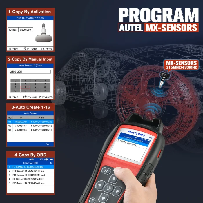 autel TPMS tool ts508wf