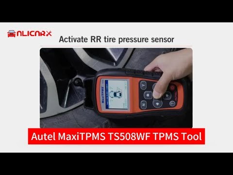Autel MaxiTPMS TS508WF TPMS Programming Tool  Activate All Sensors Scan Read Clear DTCs Reset