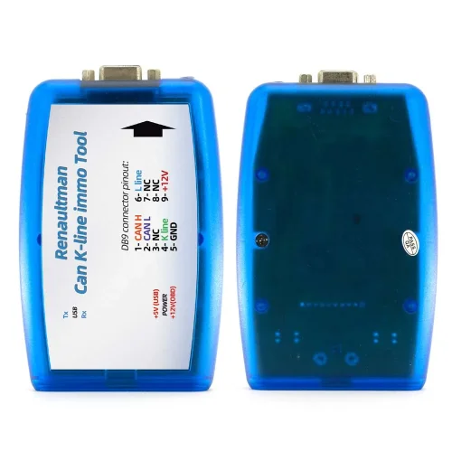 Renaultman Can K-line Immo Tool Support Read/Write EEPROM FLASH Memory Clear Immobilizer Code