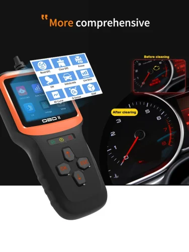 V317 Obd2 Scanner Code Reader Check Engine Light Monitor Support Most Vehicles