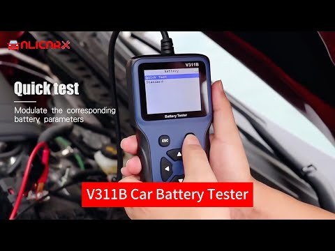 V311B 12V Car Battery Charger Tester Analyzer Cricut Load Analyzer Tools for Truck Marine Motorcycle