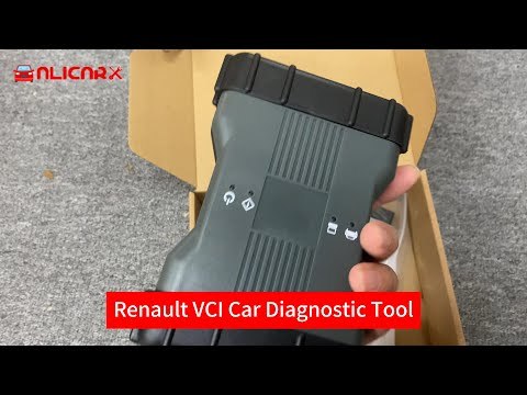 Renault VCI Automotive Diagnostic Tool for Dacia Vehicle with Can Clip V236 Software
