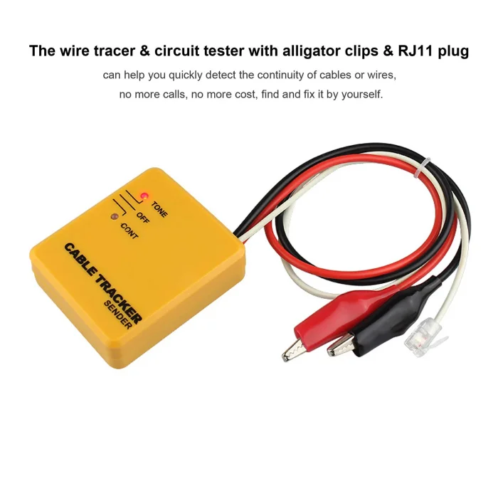 Wire Cable Detector for tracing, testing, and diagnosing