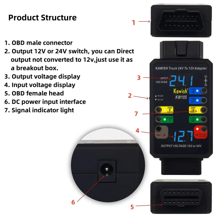 OBD signal detector