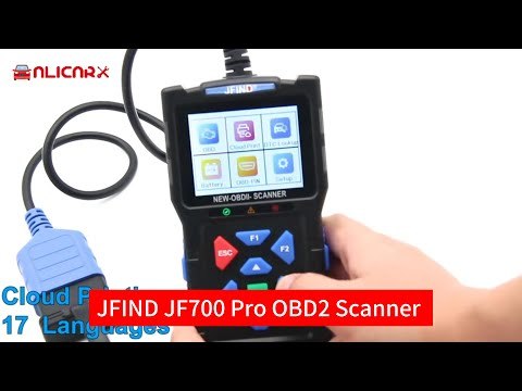 JFIND JF700 Pro OBD2 Scanner Check Engine Code Reader With Battery Performance Testing For VW