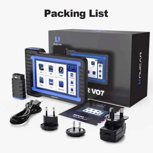 Mucar VO7 All System Car Diagnostic Tool OBD2 Scanner 28 Resets Functions ECU Coding Bi-directional Scan