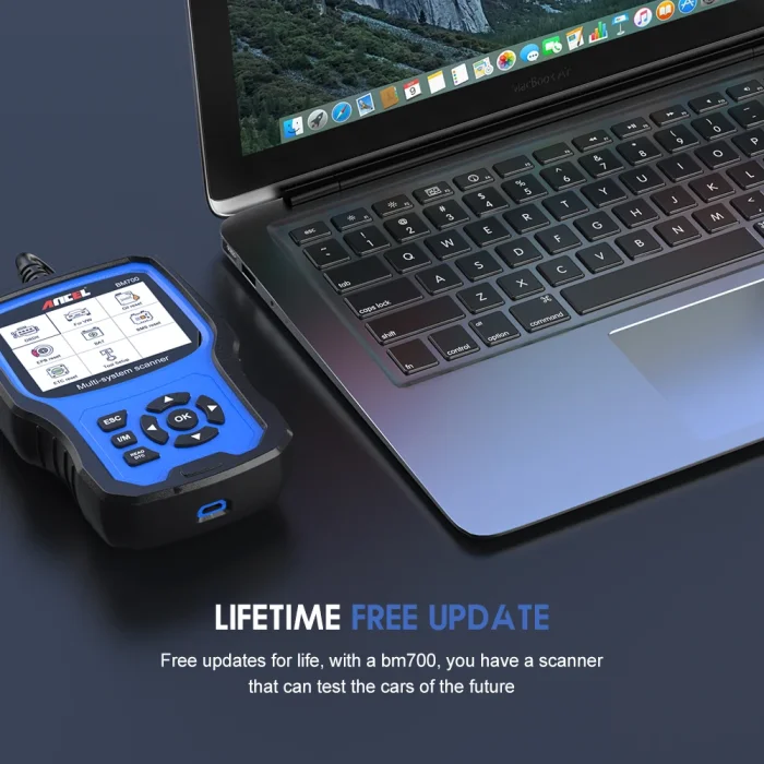 ANCEL BM700 OBD2 Automotive Scanner All System Code Reader Oil Battery EPB Airbag TPMS BMS Reset for BMW