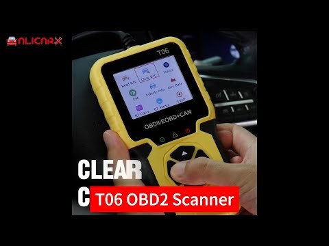 T06 OBD2 Scanner Enhanced Check Engine Code Reader with Fault Code Reset & I/M Readiness