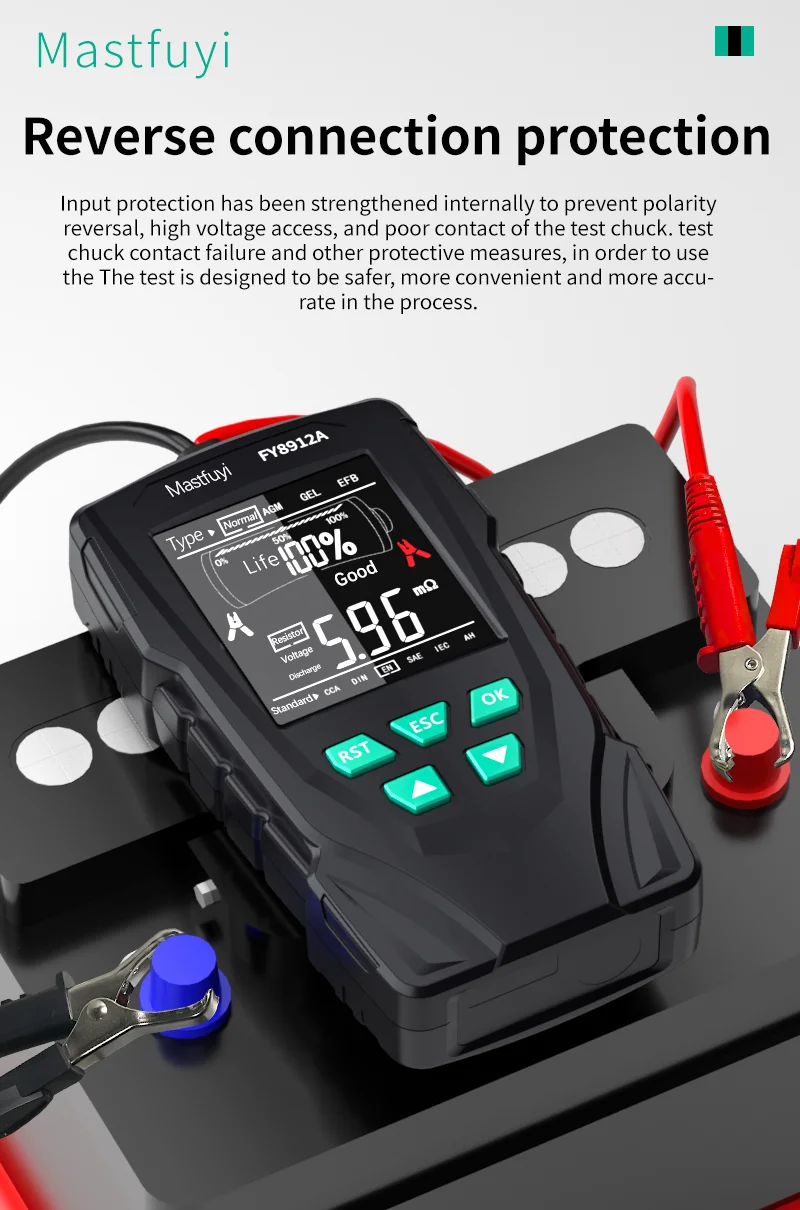  battery tester for car and truck