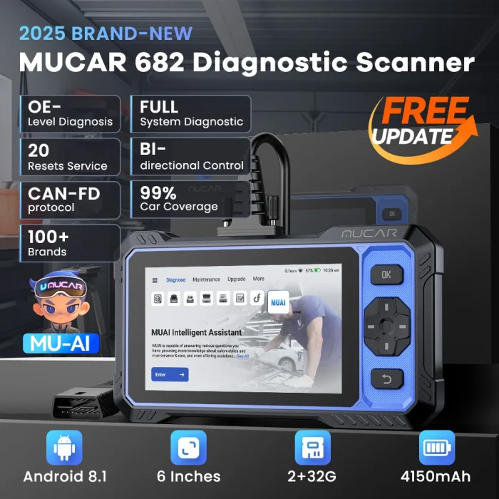 mucar 682 bidirectional ECU coding tool