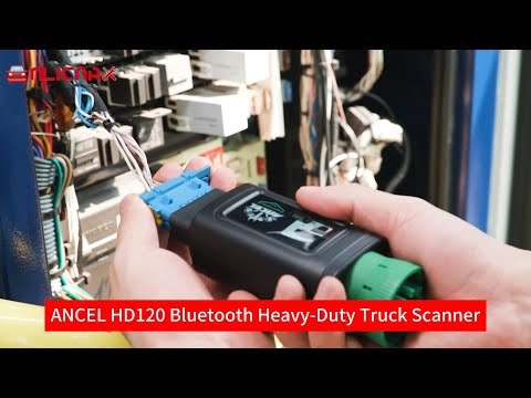 ANCEL HD120 Bluetooth Heavy-Duty Truck Scanner with DPF Regeneration Full System HDOBD Diagnostics