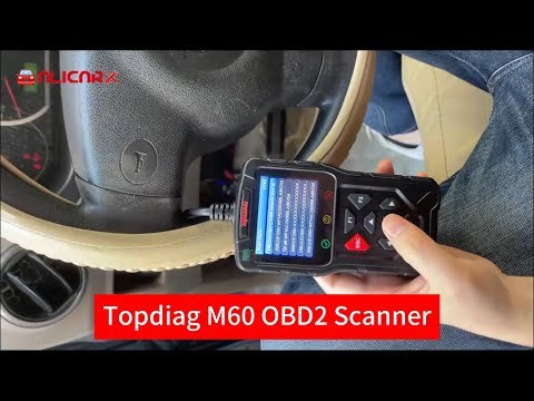 NEW Topdiag M60 OBD2 Scanner for Motorcycle and Vehicle Fault Code Read Free ECU Reset DTC Lookup