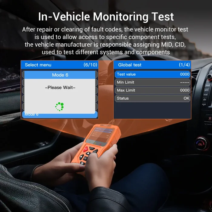 Topdiag m60 I/M readiness test