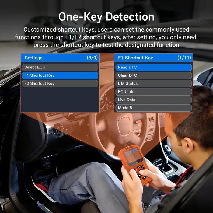 NEW Topdiag M60 OBD2 Scanner for Motorcycle and Vehicle Fault Code Read Free ECU Reset DTC Lookup