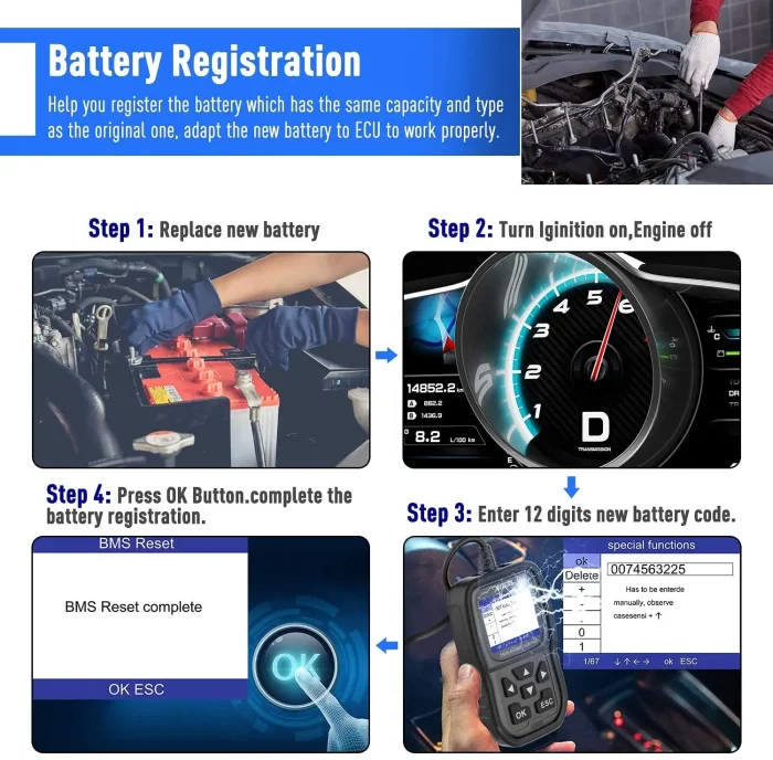 OBD2 scanner with free updates
