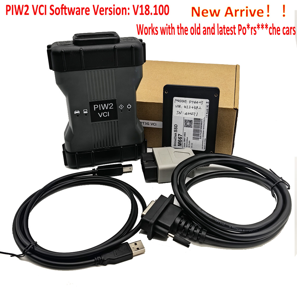 Porsche Piwis 2 VCI Diagnostic Tool for Old Porsche Diagnostics