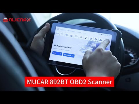 MUCAR 892BT Scan Tool Full System Diagnosis AI-Assisted ECU Coding 35 Services With CANFD DOIP