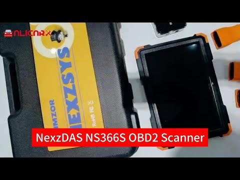 HUMZOR NexzSYS NS366S Full System OBD2 Scanner TPMS Reset with 17 Special Functions