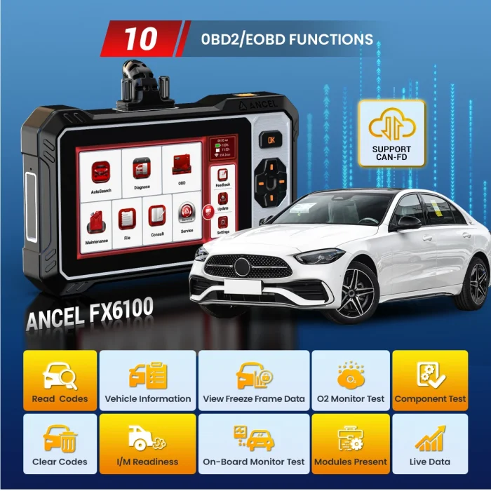 CAN FD OBD2 tool