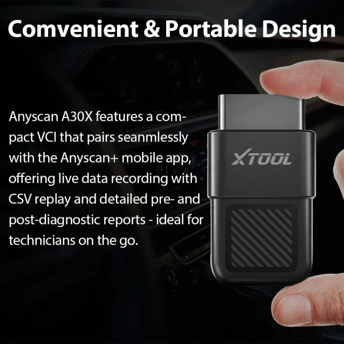 car diagnostic scan tool A30X