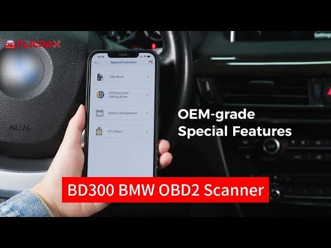 ANCEL BD300 Bluetooth 5.0 OBD2 Scanner Full System for BMW/Mini ABS SRS Airbag TPMS Oil Reset
