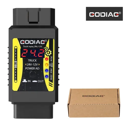 Godiag GT106 24V to12V Heavy Duty Truck Adapter for X431 for Truck Converter Heavy Duty Vehicles Diagnosis