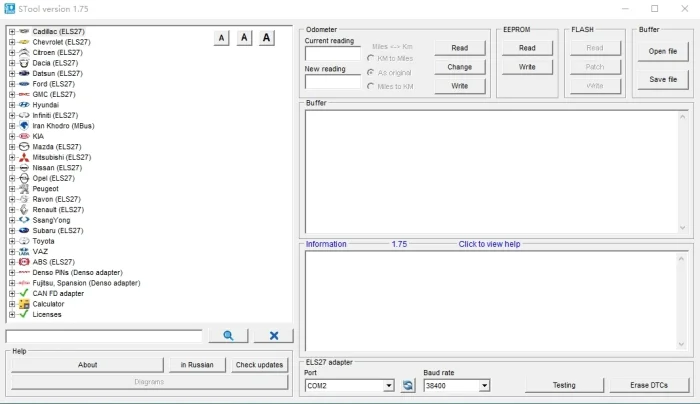 MTool Mileage Correction Tool V1.75 Rollback Programmer KM Adjustment Add Over 25 Car Models