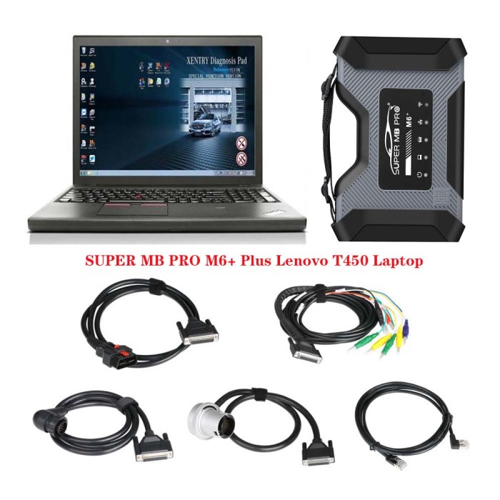 Super MB Pro M6 full set with t450 laptop