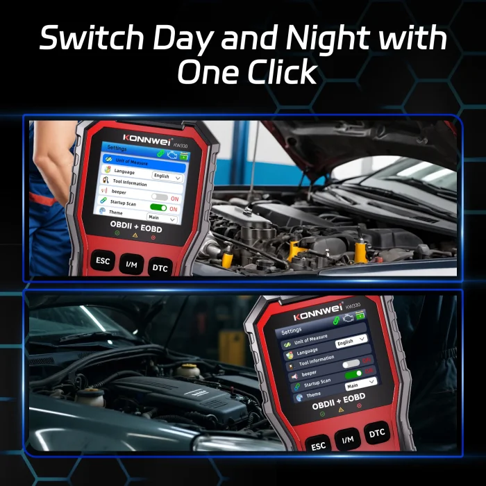 OBDII code reader
