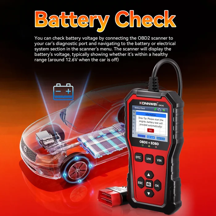 car code reader kw340