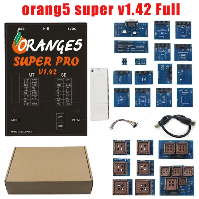 New Orange5 Programmer V1.42 Full Activation Orange 5 Super Prog ECU Programming Device