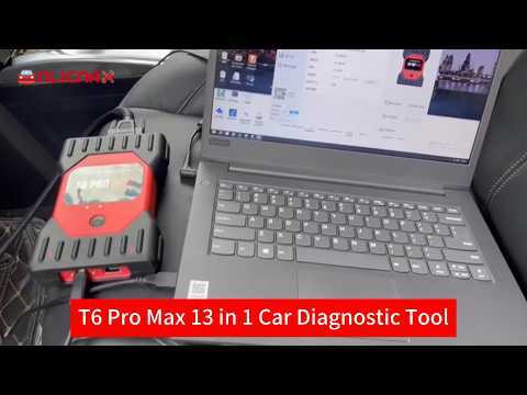 T6 PRO MAX 13in1 Car Diagnostic Tool Support CANFD DolP  for Benz BMW VW Audi Land Rover Porsche Ford Mazda GM