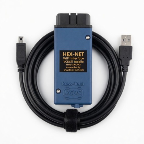 HEX-NET Pro Diagnostic Interface Plug and Play Unlimited VIN VCDS Software for VW Audi Skoda Seat