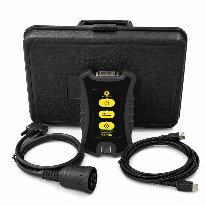 Newest John Deere EDL V3 Pro Diagnostic Scanner Agricultural Building Electronic Data Link with Internal Service Advisor AG & CF