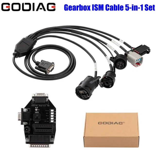 GODIAG 5-in-1 Gearbox ISM Cable for Mercedes Benz Support ECU Cloning & Data Read/Write Cable