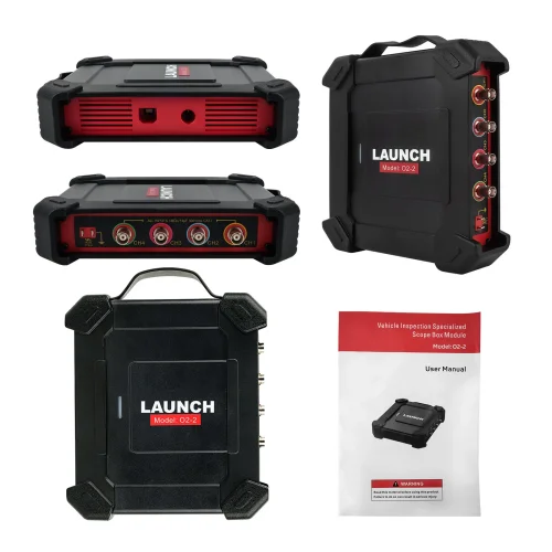 LAUNCH X431 O2-2 Scopebox Automotive Oscilloscope 4 Channels 100MHz USB DC Work with PRO3S+ V5.0/PAD V/X431 V/V+