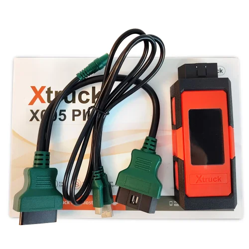 Xtruck X005 plus Truck Diagnostic tool for SHACMAN SINOTRUCK DongFeng FAWDE Support ECU Flashing