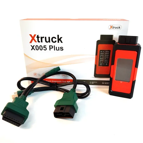 Xtruck X005 plus Truck Diagnostic tool for SHACMAN SINOTRUCK DongFeng FAWDE Support ECU Flashing