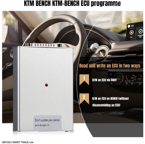 KTMFLASH KTM BENCH KTM OBD 3-in-1 ECU Programmer: Complete Guide to ECU Programming and Chip Tuning