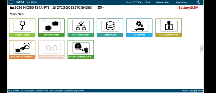 global Techstream 2026 GTS+ Diagnostic Software for Toyota Lexus